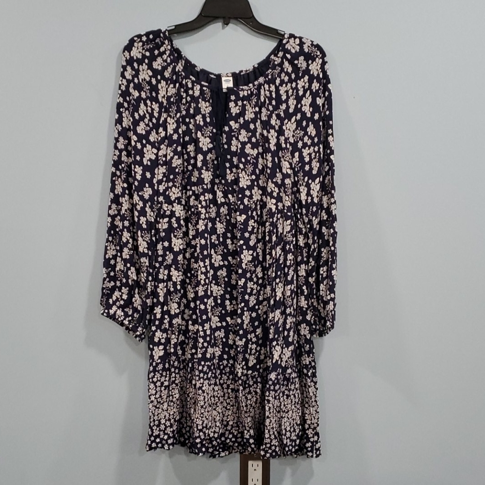 Blue Floral Dress